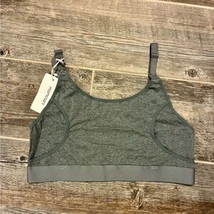 Momcozy Nursing Bra Grey